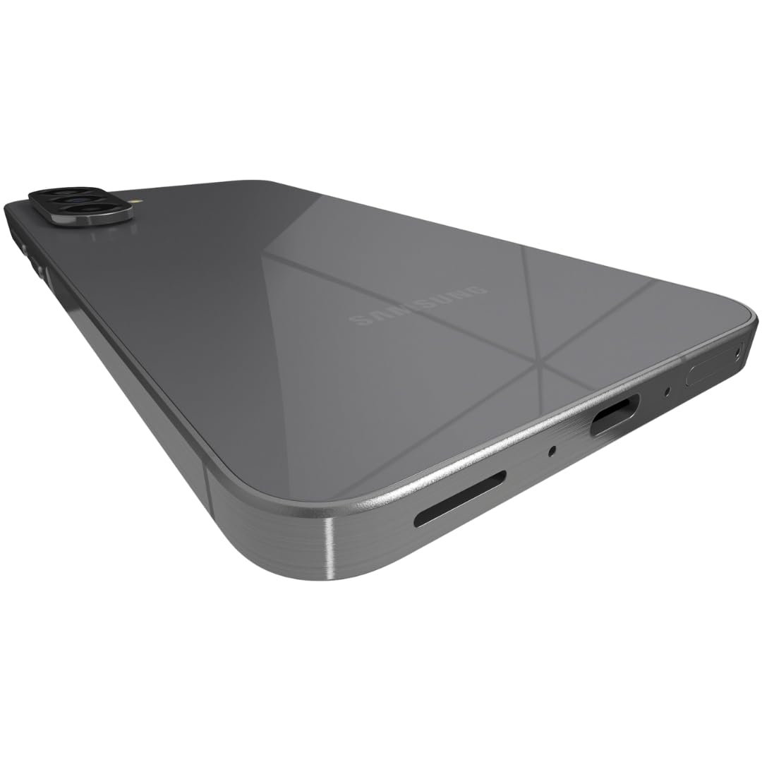 5G Smartphone 256GB 8GB Dual SIM 6.7" 120Hz AMOLED Water Resistant Android 15 Unlocked Graphite M4485