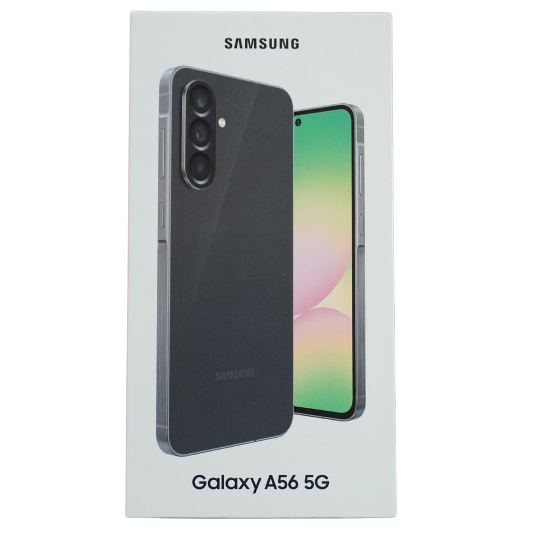 5G Smartphone 256GB 8GB Dual SIM 6.7" 120Hz AMOLED Water Resistant Android 15 Unlocked Graphite M4485