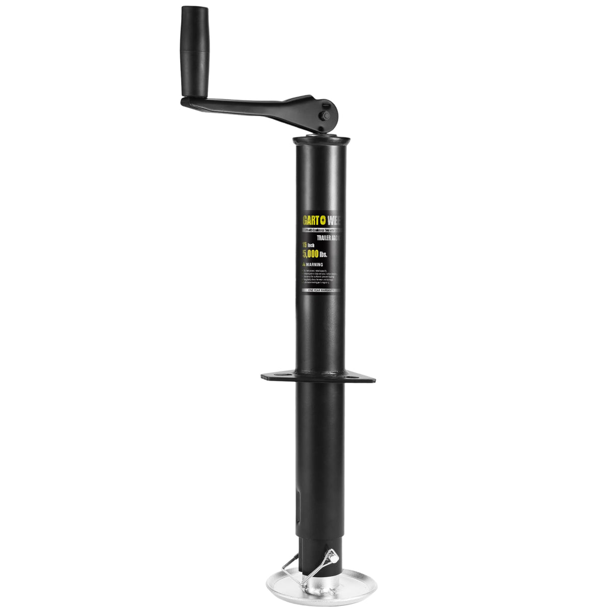5000 lbs A-Frame Trailer Jack with Adjustable Drop Leg Y26252