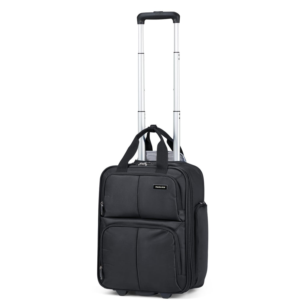 16 Inch Underseat Carry On Luggage with 2 Wheels Q556