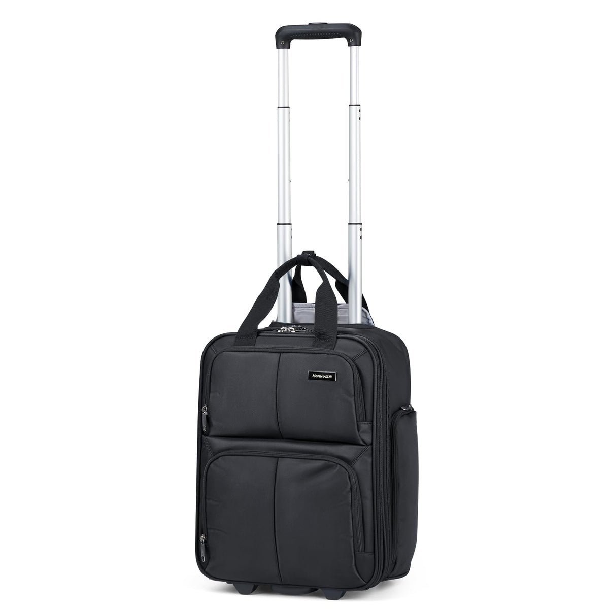 16 Inch Underseat Carry On Luggage with 2 Wheels Q556