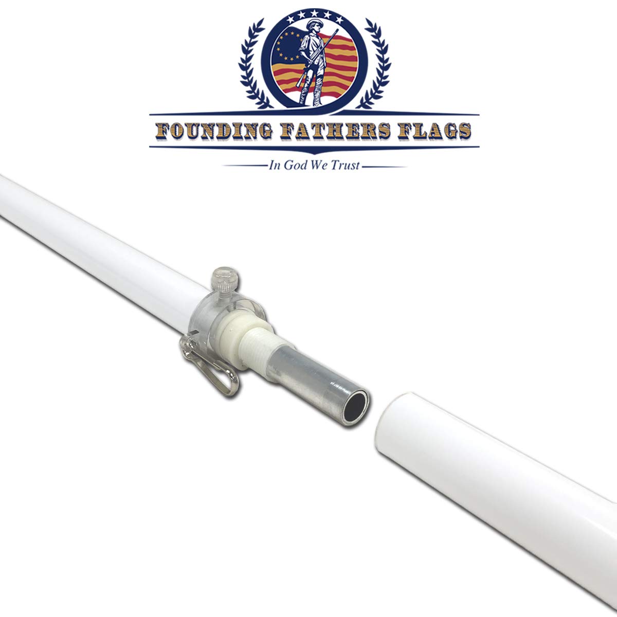6ft Spinning Flag Pole H715846