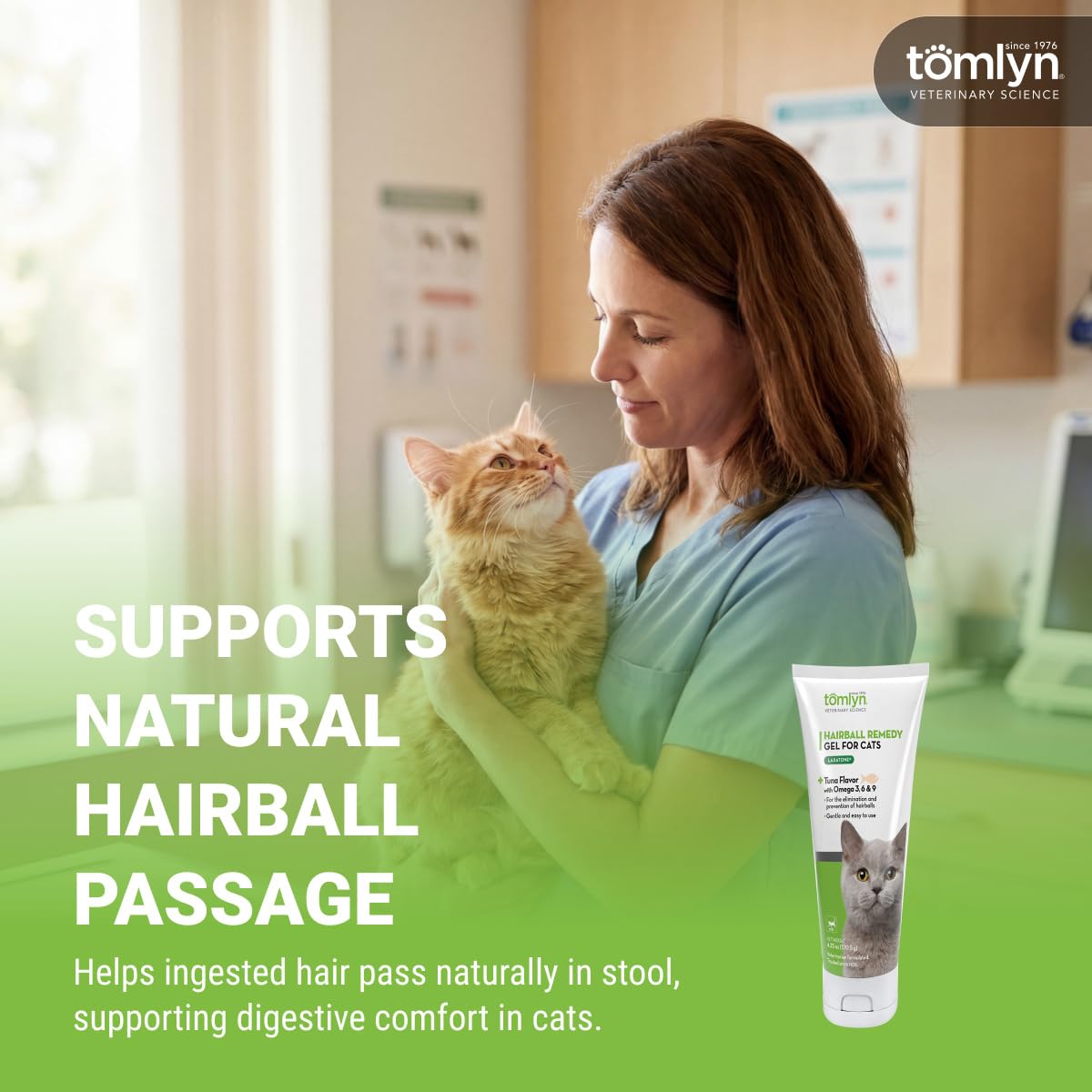 Tuna Hairball Gel for Cats 4.25 oz X43226