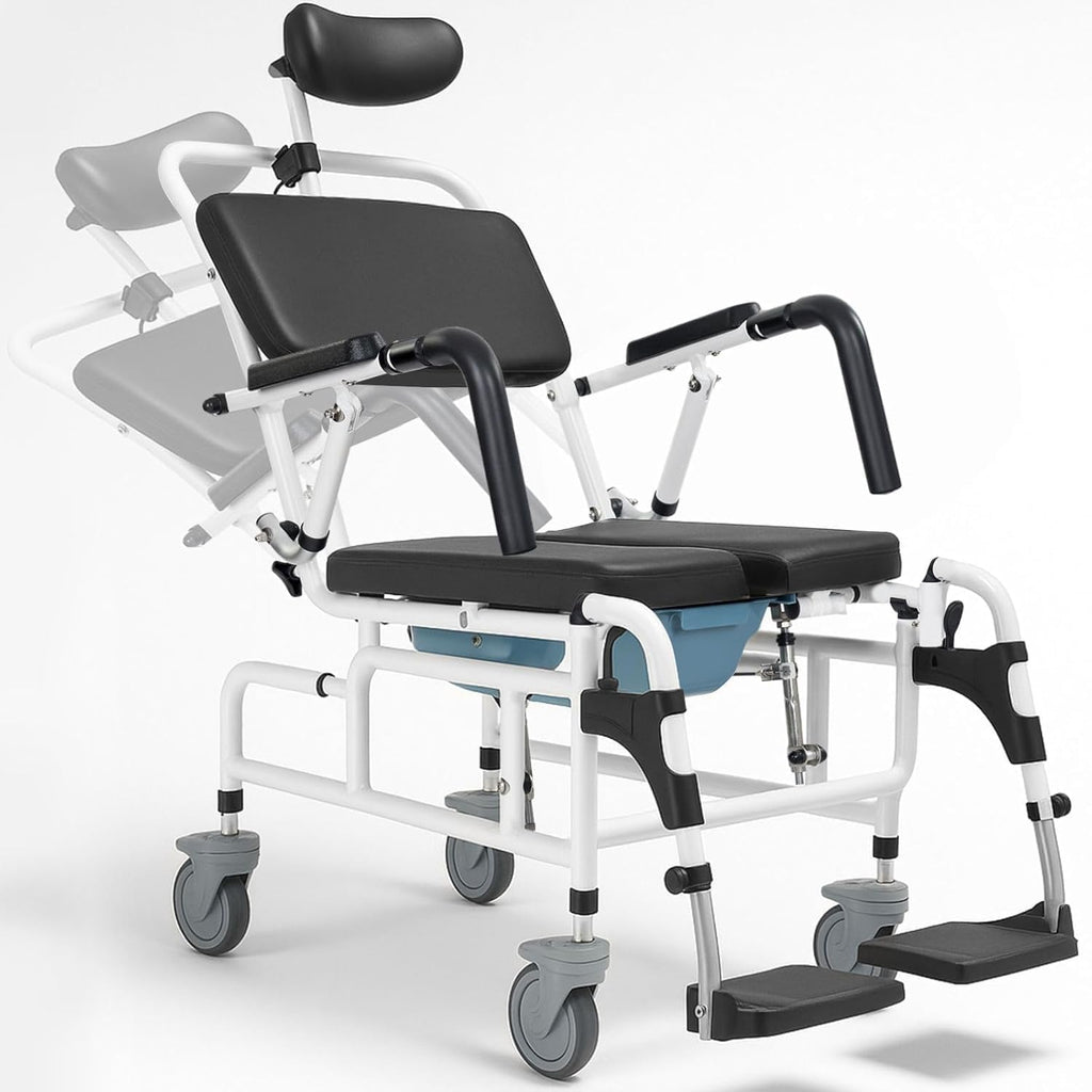 Reclining Shower Chair with Wheels V23820