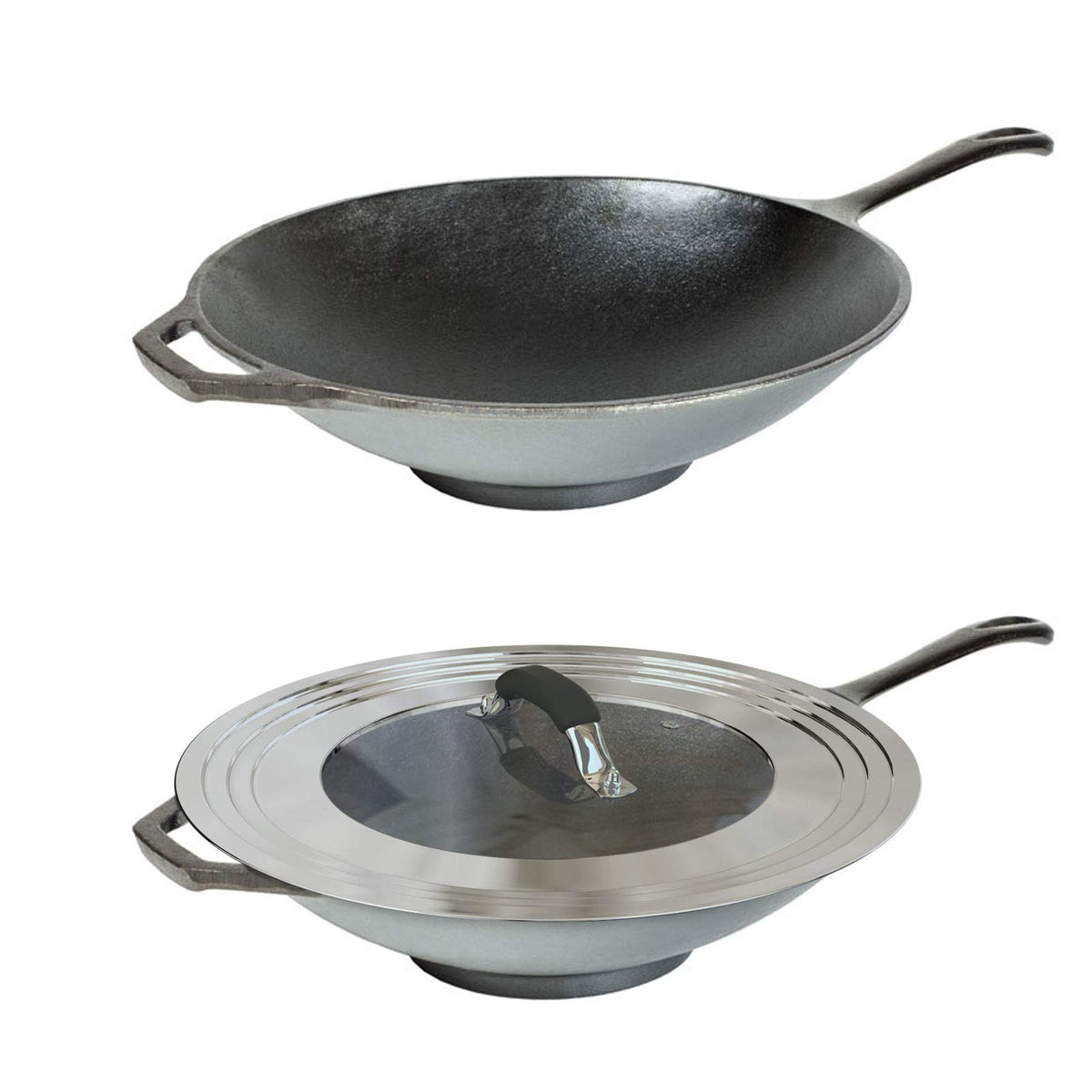 Stainless Steel Universal Lid for Pans Pots Fits 8.25 9 10 11 12 Inch T96268