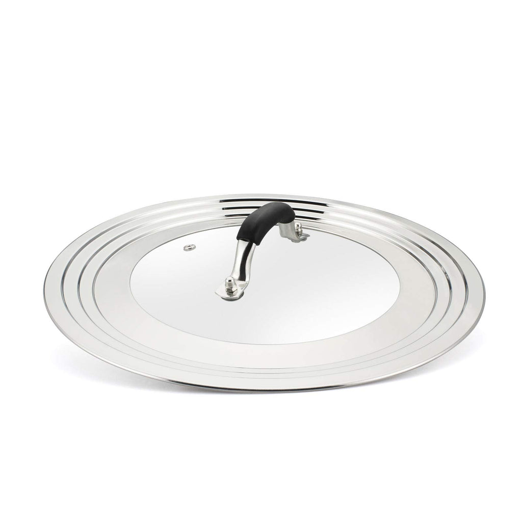 Stainless Steel Universal Lid for Pans Pots Fits 8.25 9 10 11 12 Inch T96268