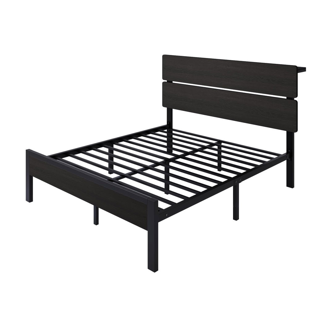 Full Size Bed Frame with Charging Station A223201