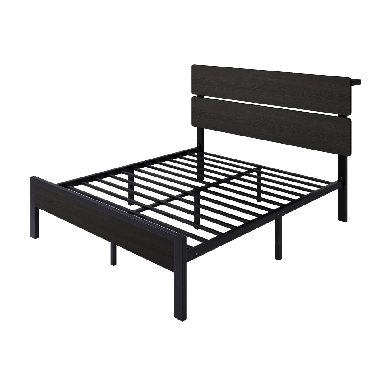 Full Size Bed Frame with Charging Station A223201