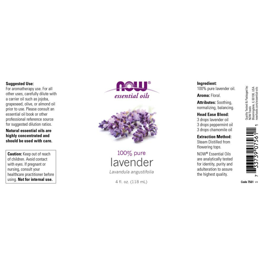 Lavender Oil 4 Fluid Ounce 2 Pack B624
