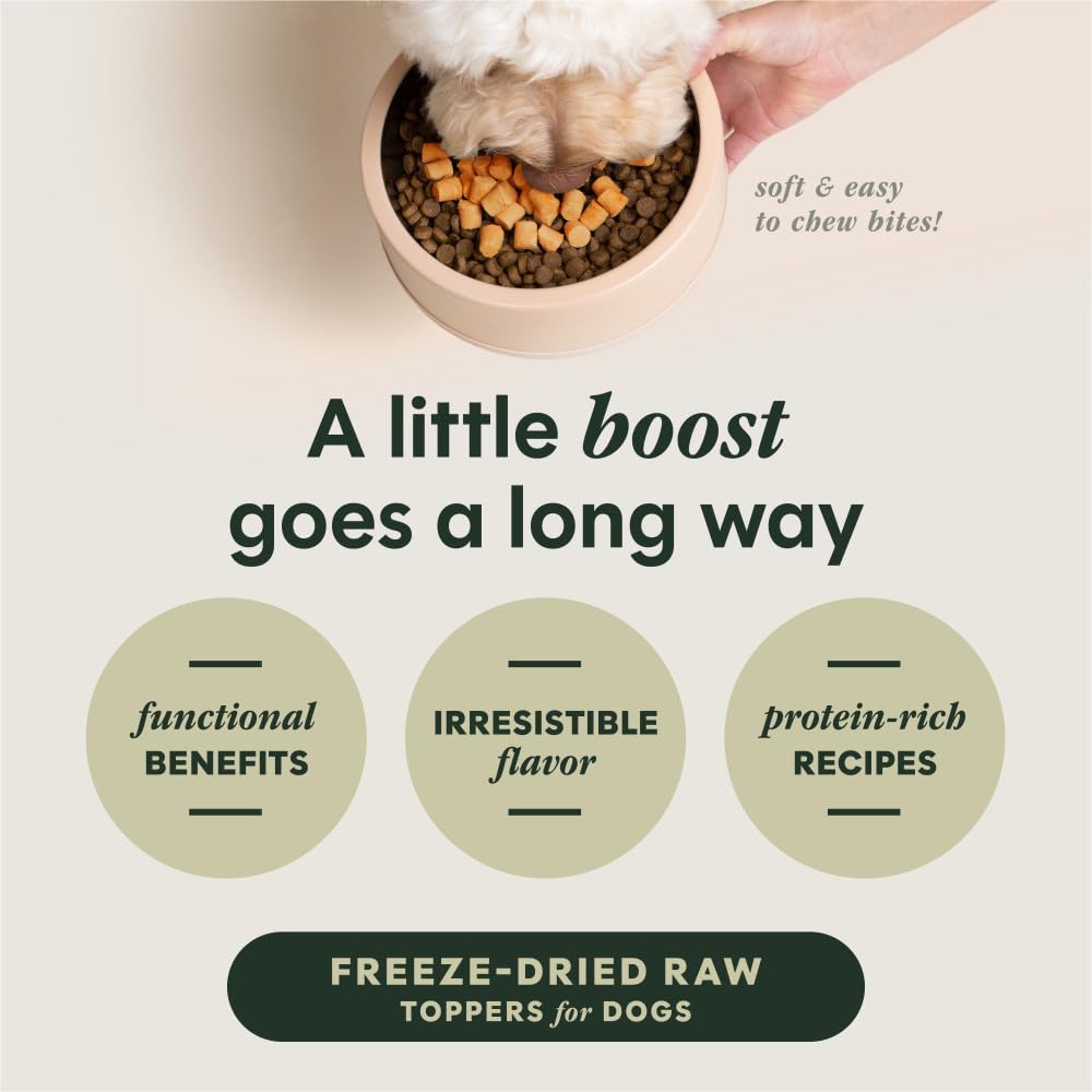 Freeze Dried Grain Free Dog Food Toppers with Chicken 12.5 oz R9508