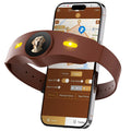 Wireless Dog Fence Collar, 64-3280ft Adjustable, Rechargeable IP7 Waterproof, Brown X158