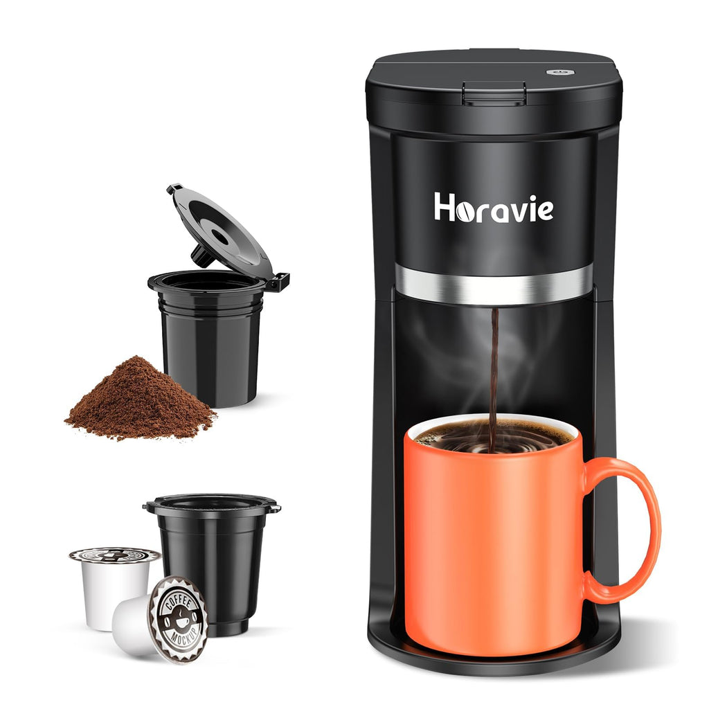 Single Serve Coffee Maker for K-Cup & Grounds H247