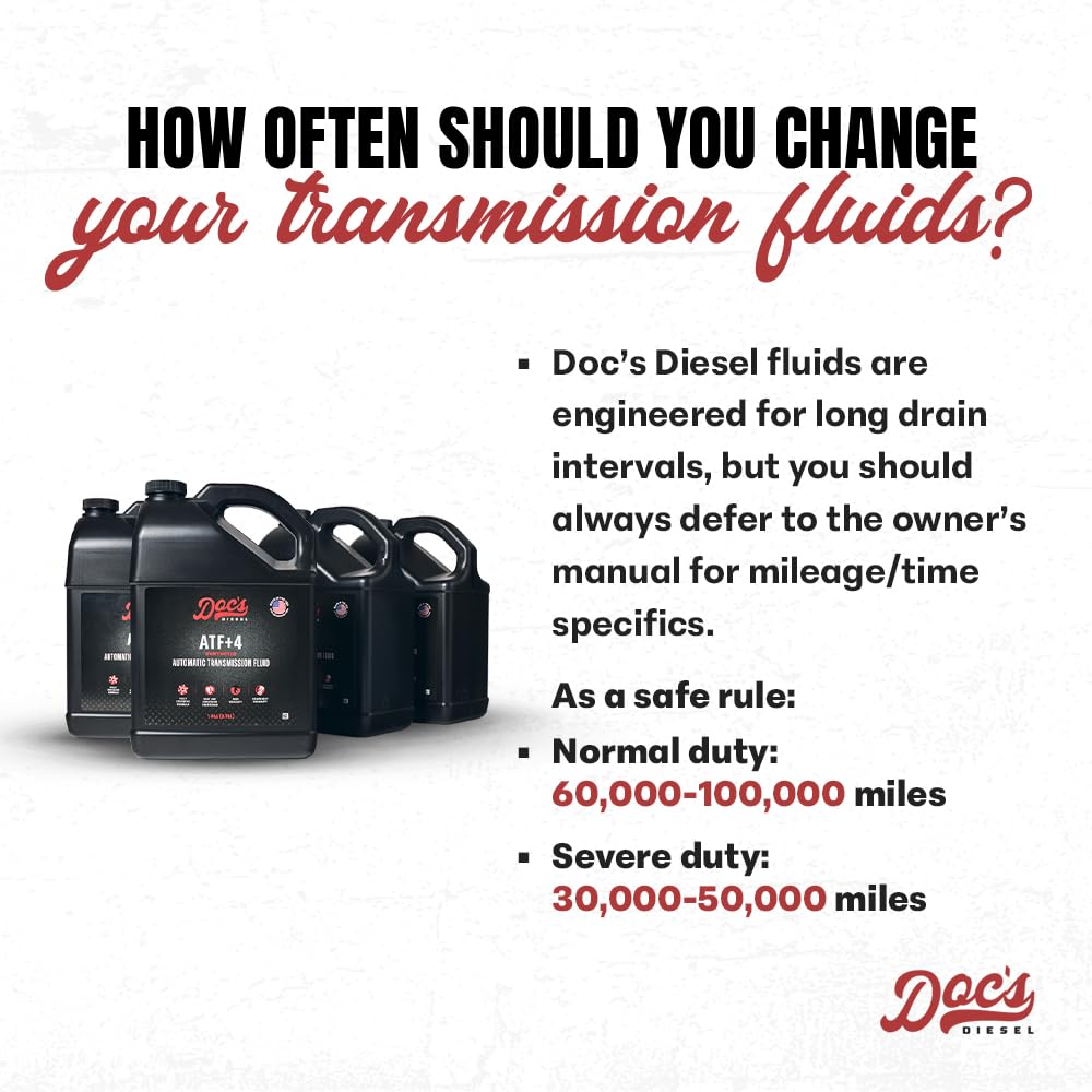High Mileage Full Synthetic Automatic Transmission Fluid, 1-Gallon A529951