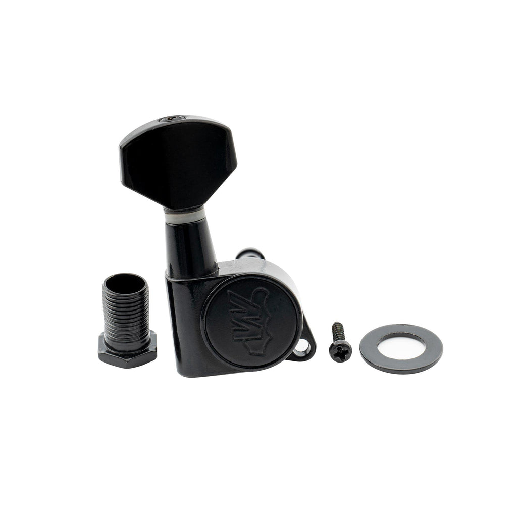 6 Inline Black Tuners Machine Heads L785