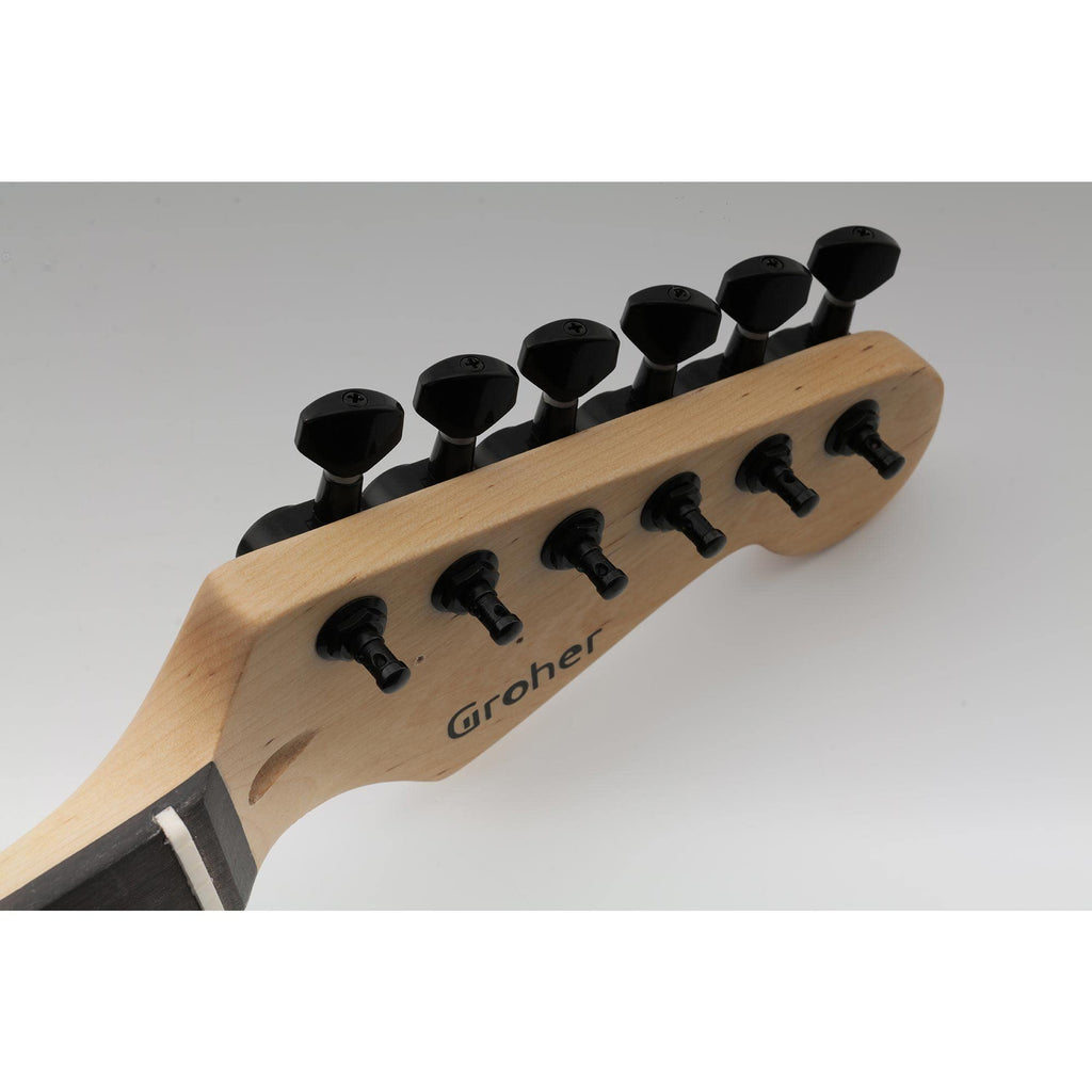 6 Inline Black Tuners Machine Heads L785