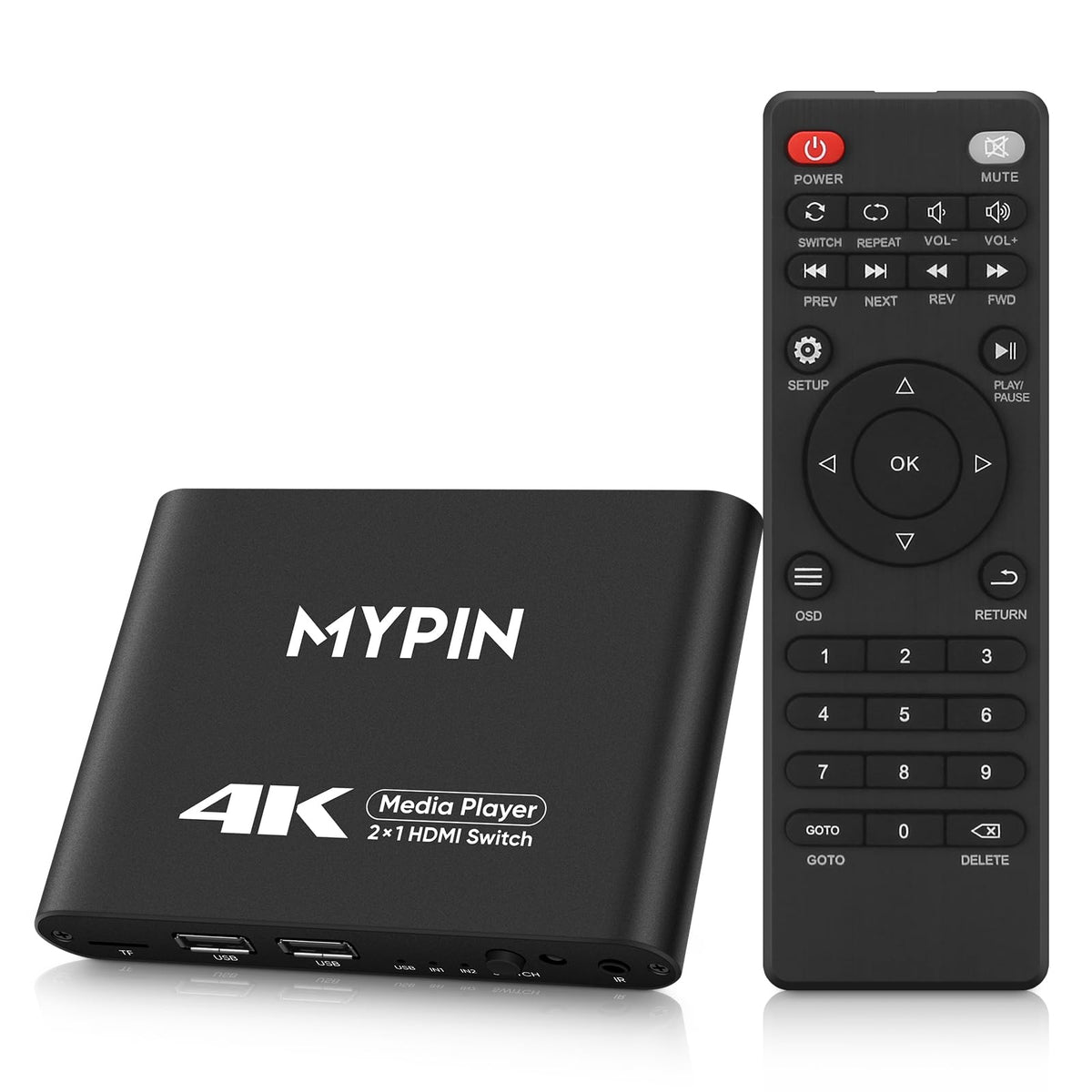 4K@30 Media Player with HDMI Out Switch V20042