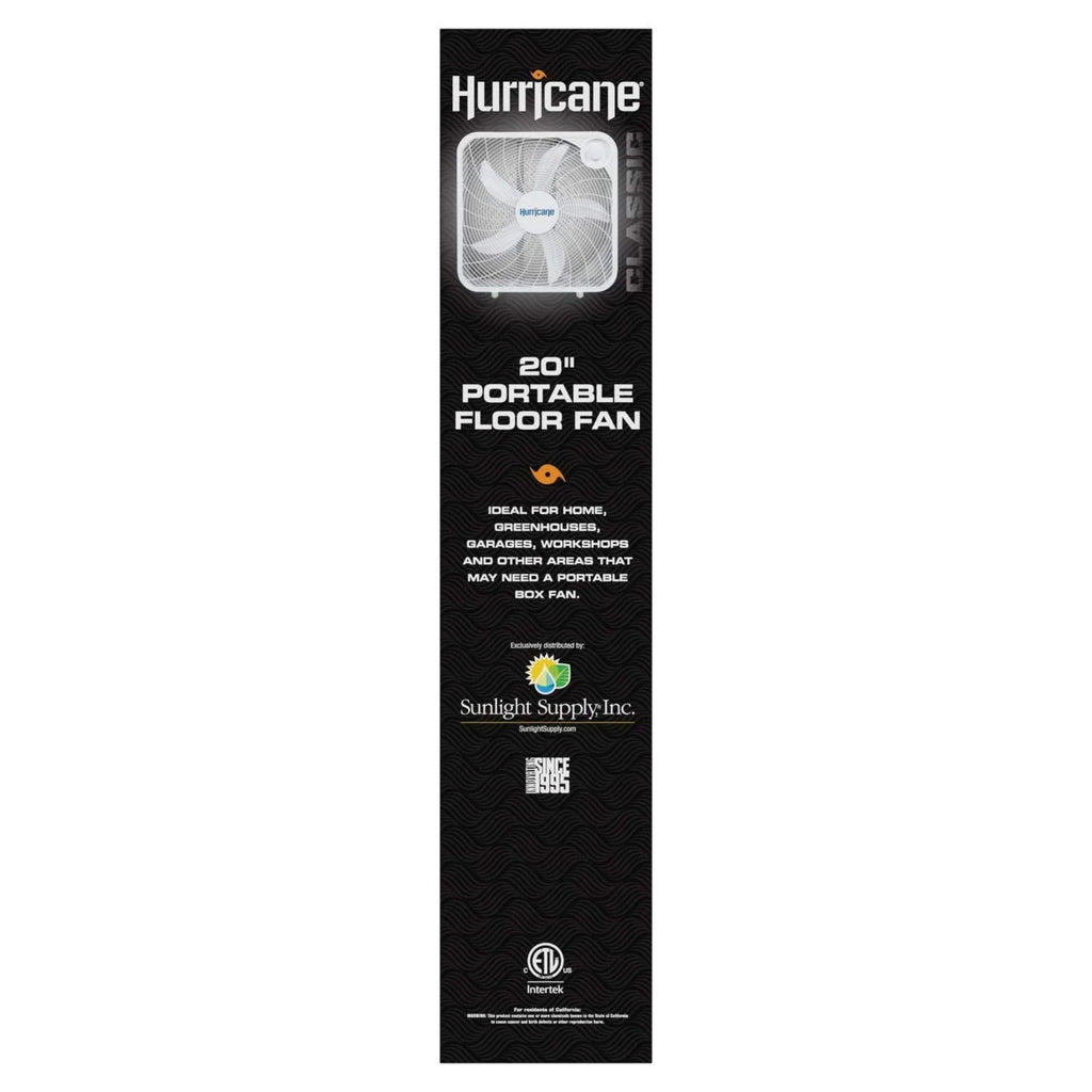 Black 3 Speed 20in Floor Box Fan, 2 Pack M40423