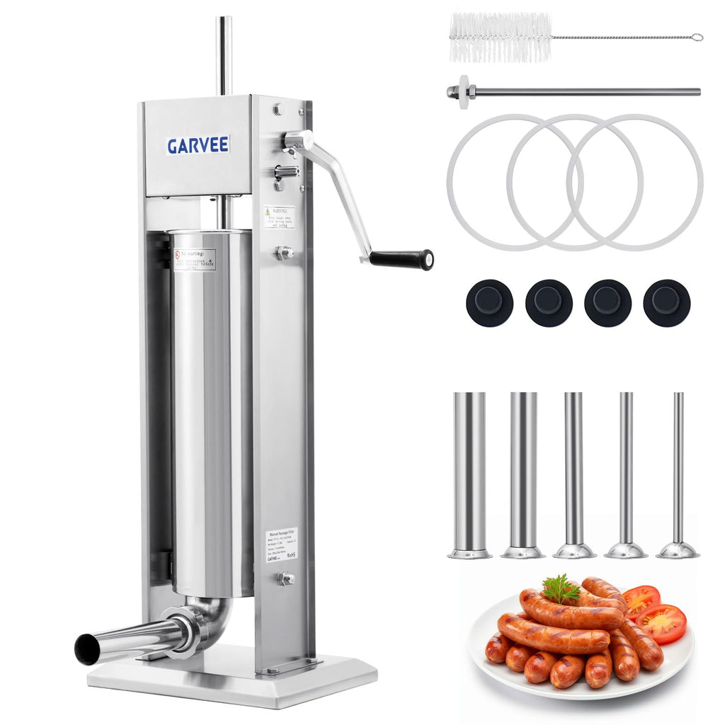 7L Stainless Steel Manual Sausage Stuffer E947