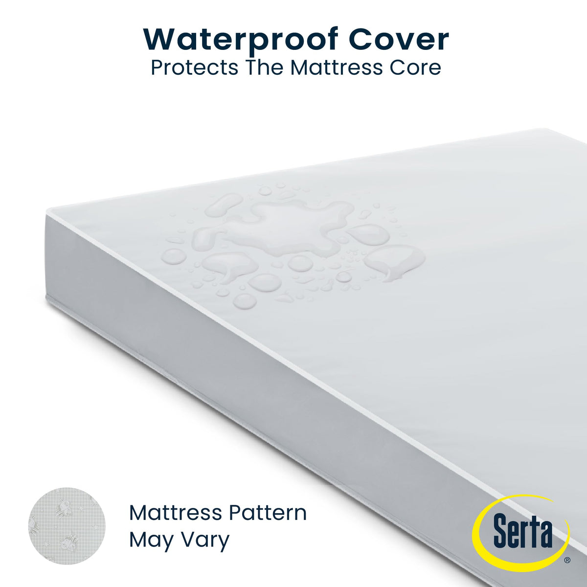 Waterproof Hypoallergenic Crib and Toddler Mattress W326