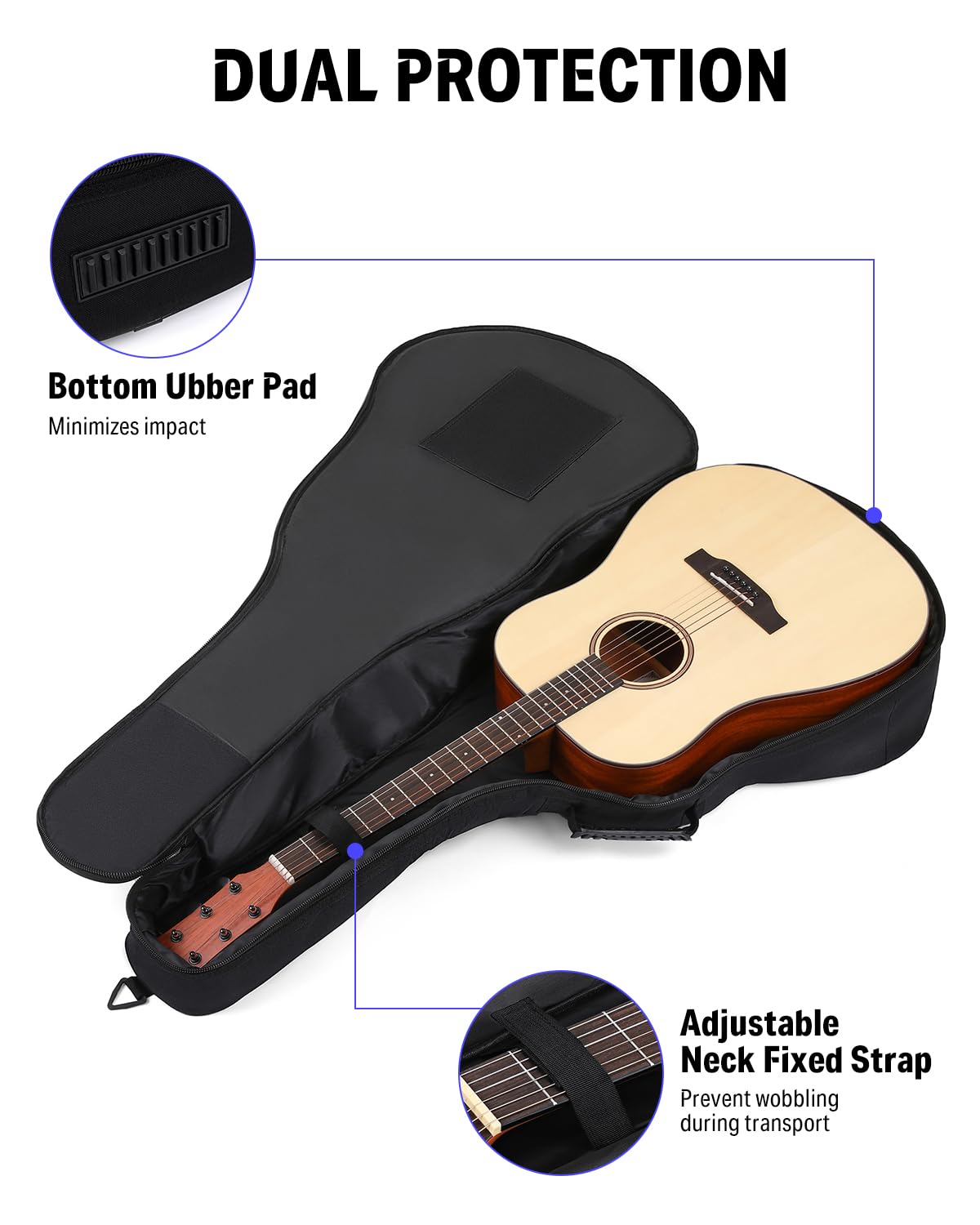 36 Inch Acoustic Guitar Case L7909