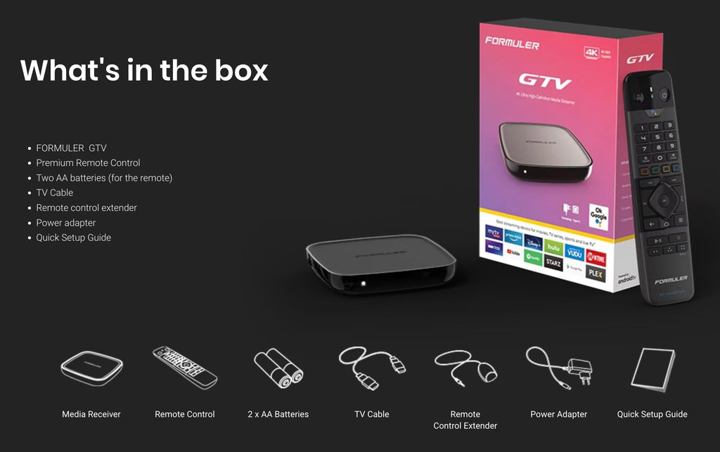 4K Media Streaming Box with Voice Remote G86664