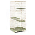 Foldable 4 Tier Detachable Cat Cage with Hammock V3238