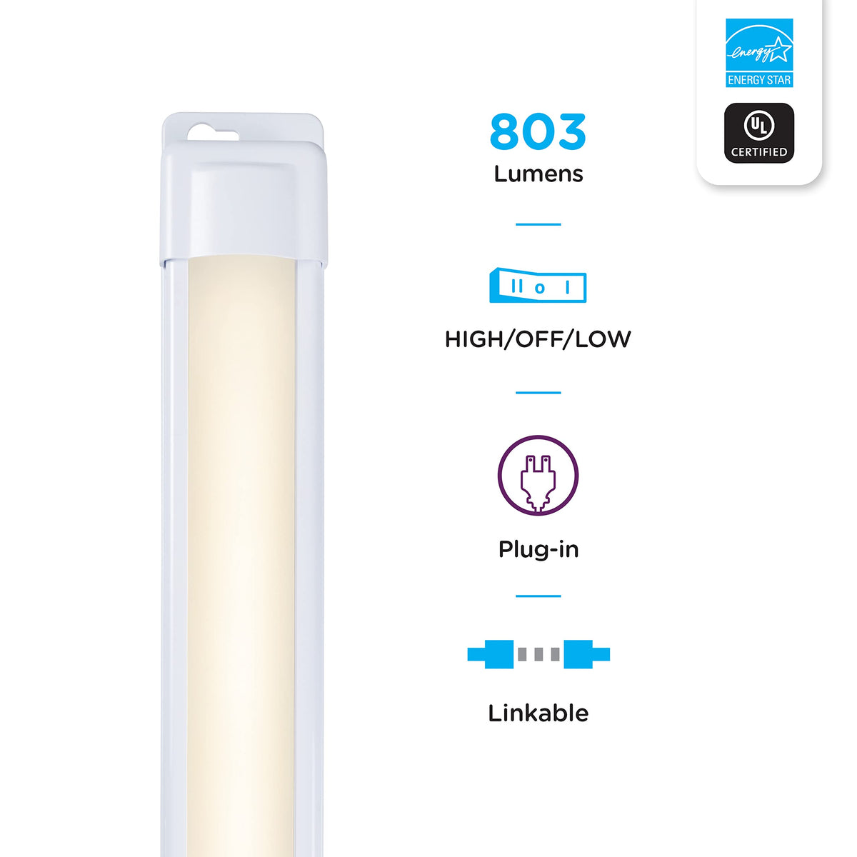 24 Inch Plug In Under Cabinet Light B983342