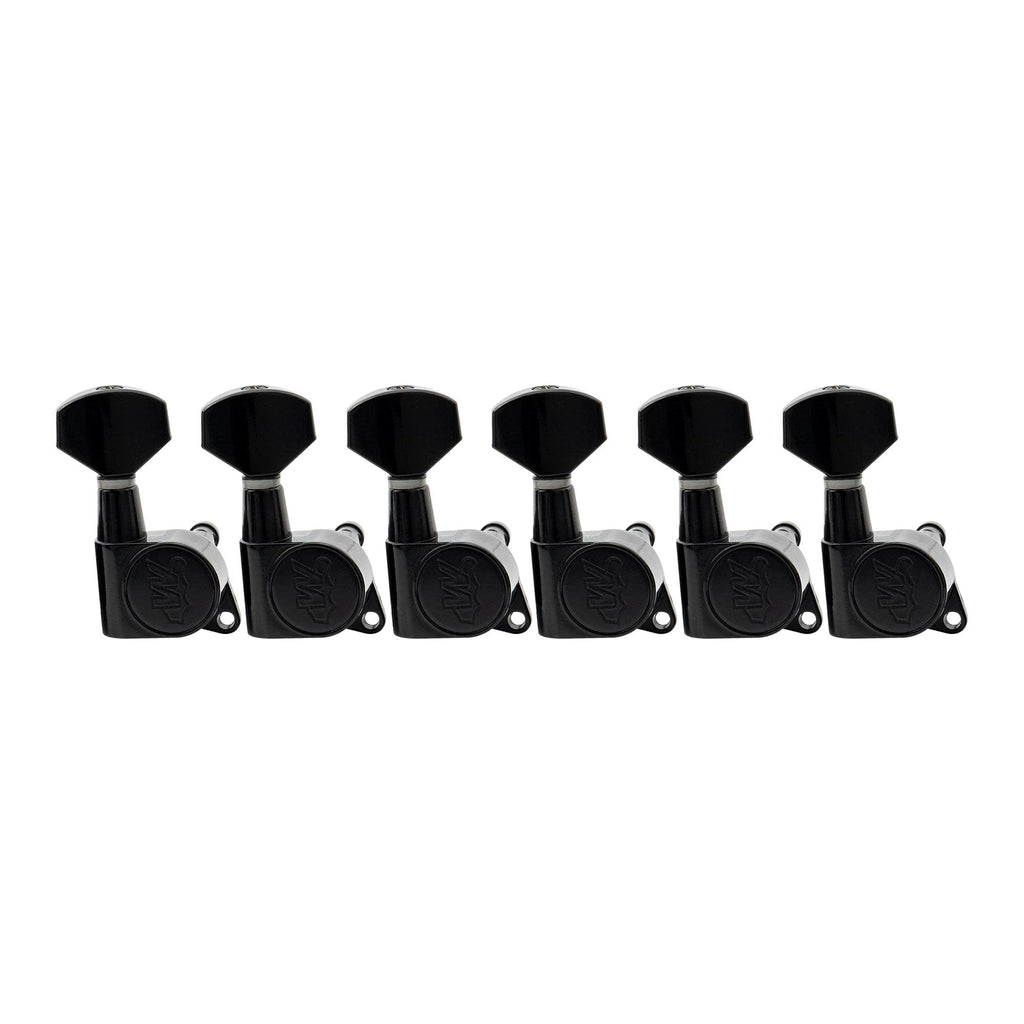 6 Inline Black Tuners Machine Heads L785