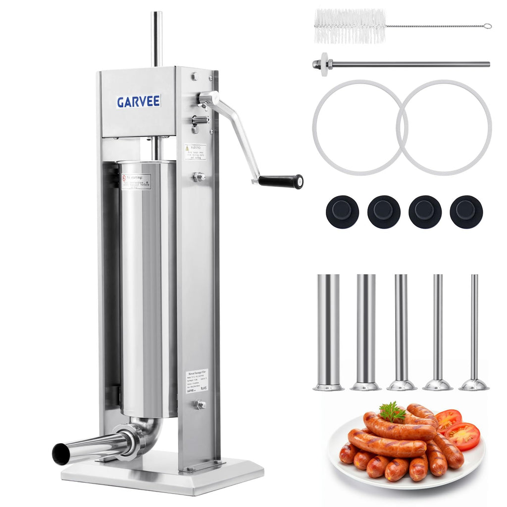 7L Stainless Steel Manual Sausage Stuffer E947