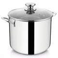12 Qt Stainless Steel Stock Pot with Lid V95540