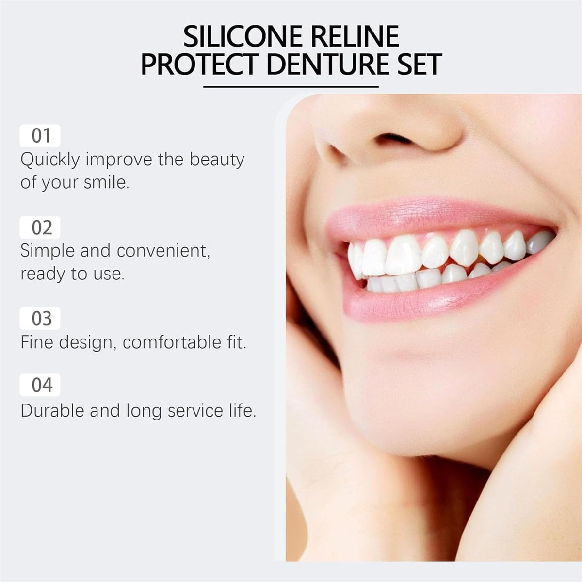 Silicone Denture Set (2Pcs) B451