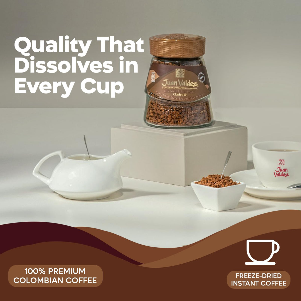 Freeze-Dried Instant Coffee 3.5 oz N369787