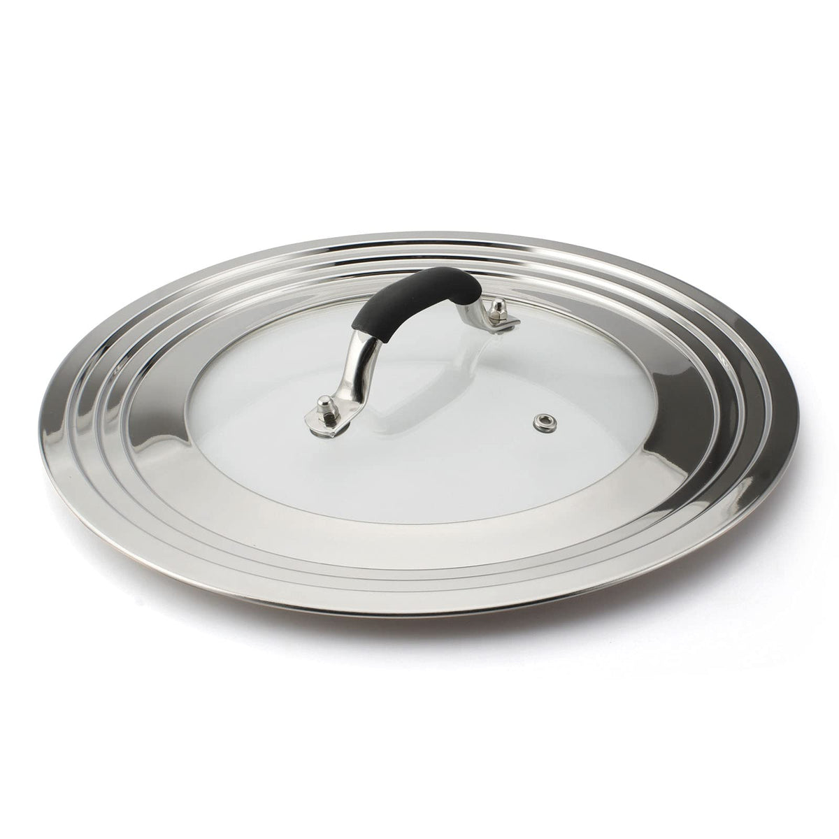 Stainless Steel Universal Lid for Pans Pots Fits 8.25 9 10 11 12 Inch T96268