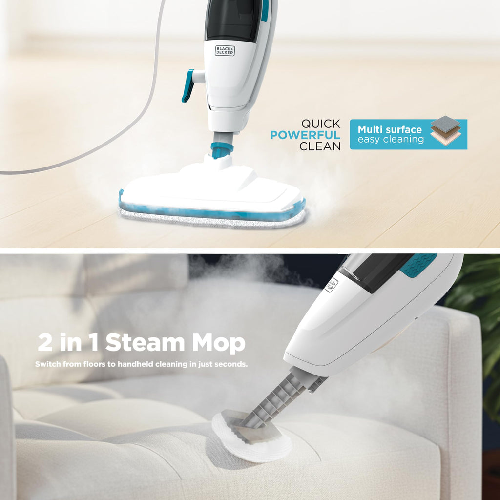 2-in-1 Steam Mop and Handheld Steam Cleaner T688