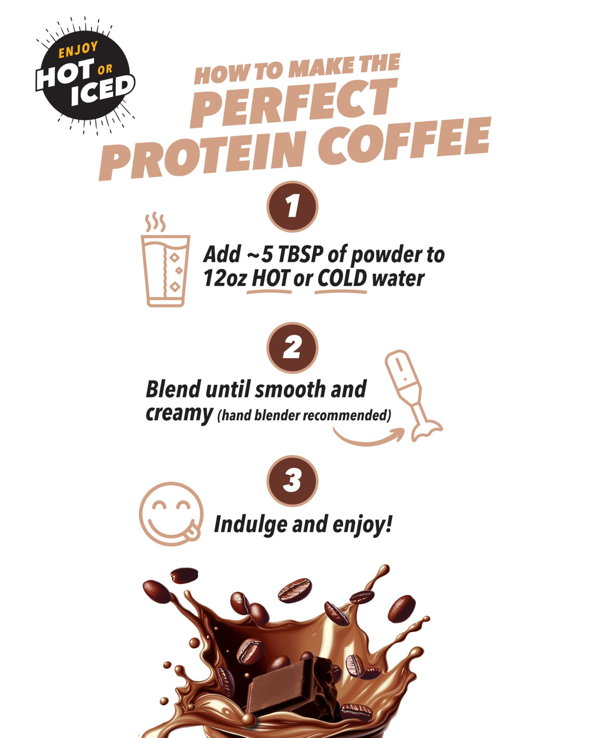 Instant Coffee Mocha 25g Protein 14oz P34918