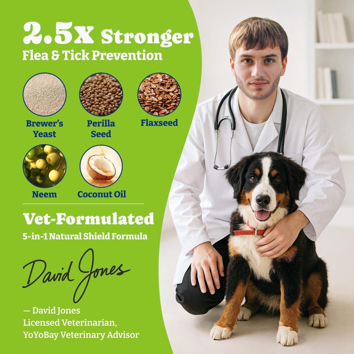 Flea & Tick Prevention for Dogs Chewables L299