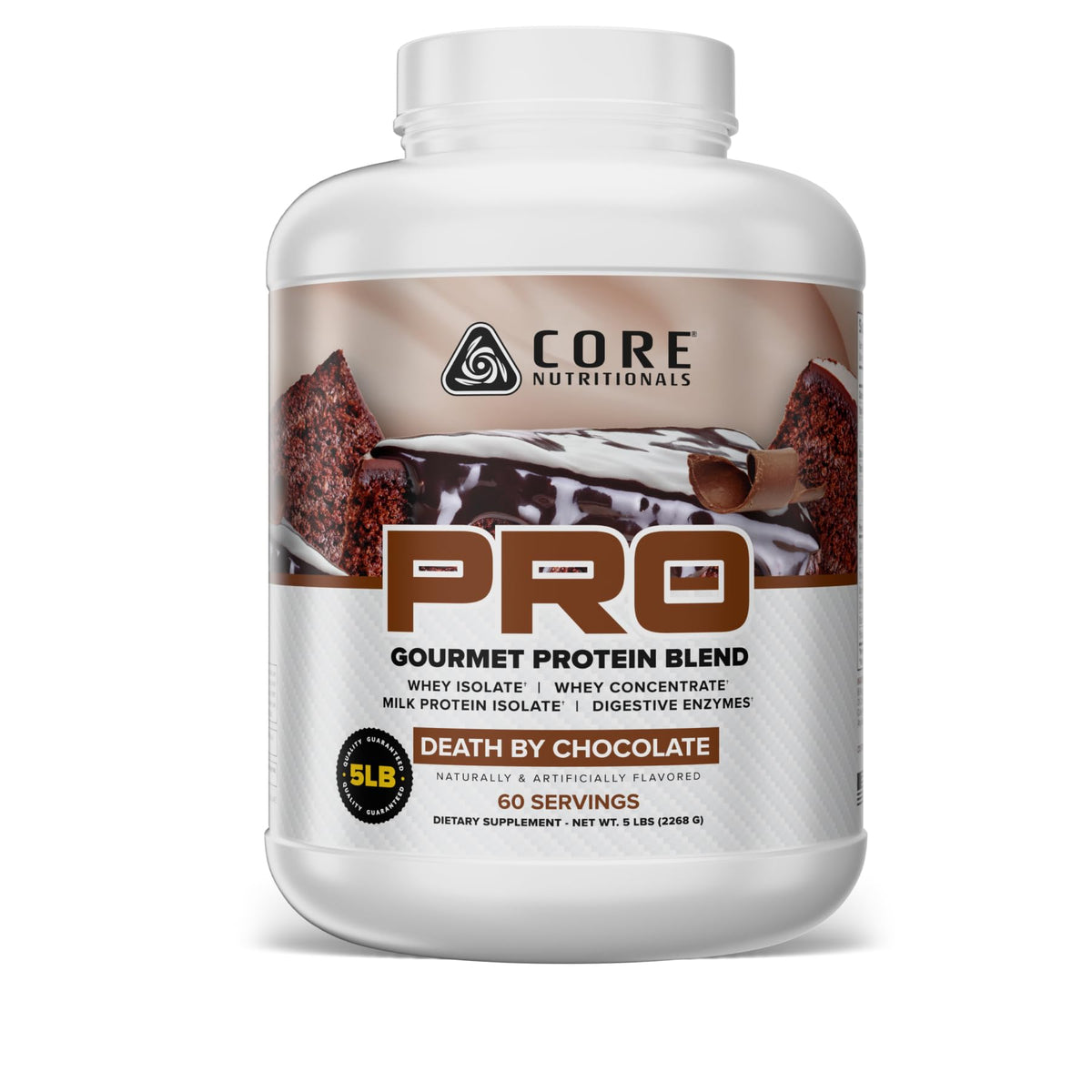Whey Protein Blend with MCTs & Digestive Enzymes 60 Servings M183