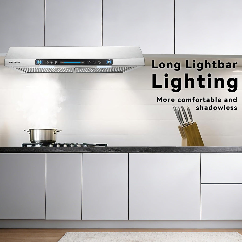 30 Inch 550 CFM Stainless Steel Under Cabinet Range Hood A660