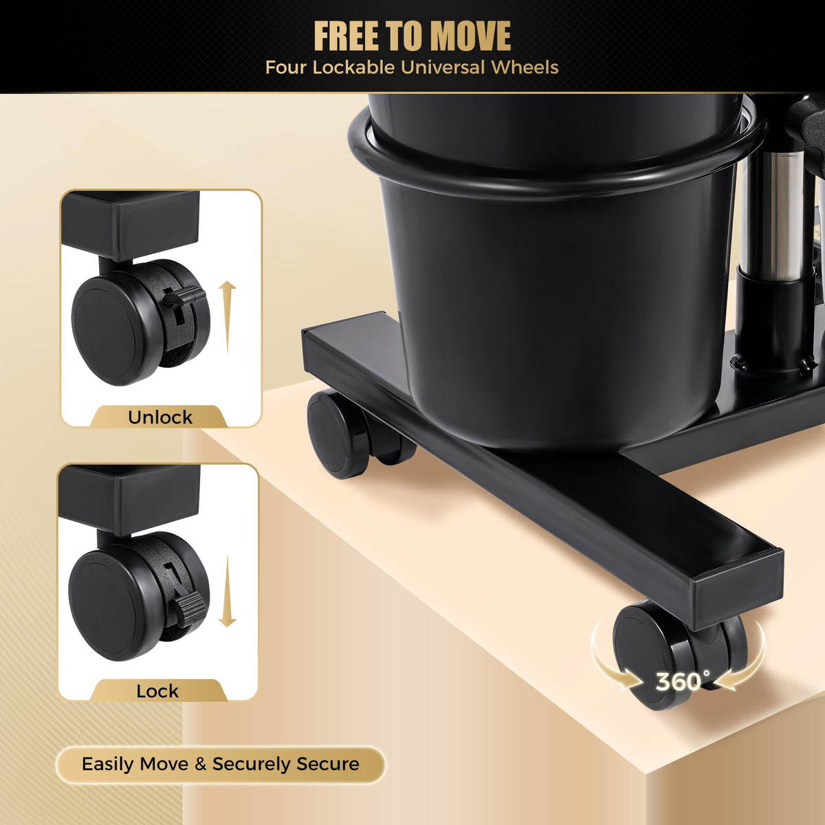 Portable Height-Adjustable Shampoo Basin with Electric Pump and 2 Water Buckets I9862