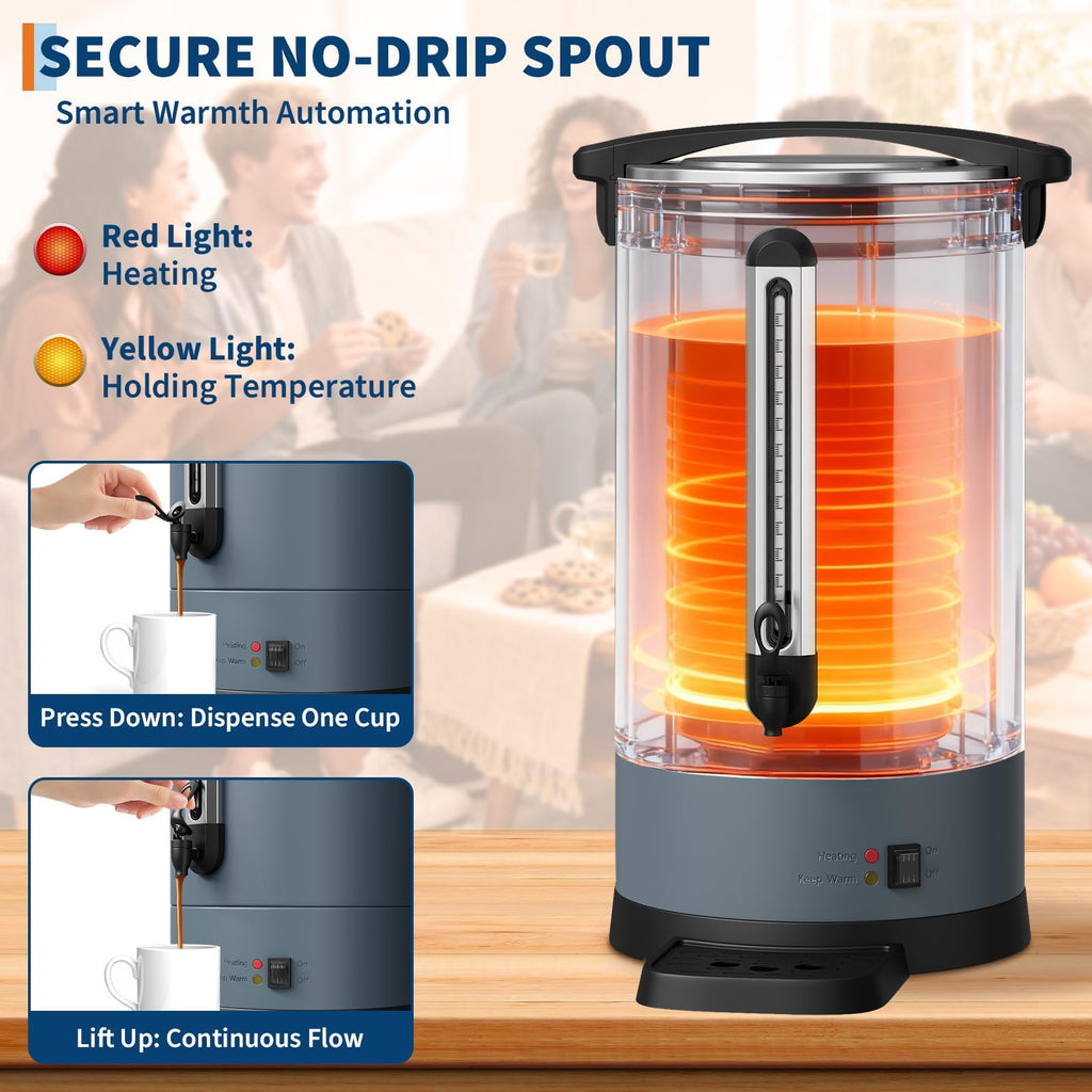 100-Cup Stainless Steel Coffee Urn O722
