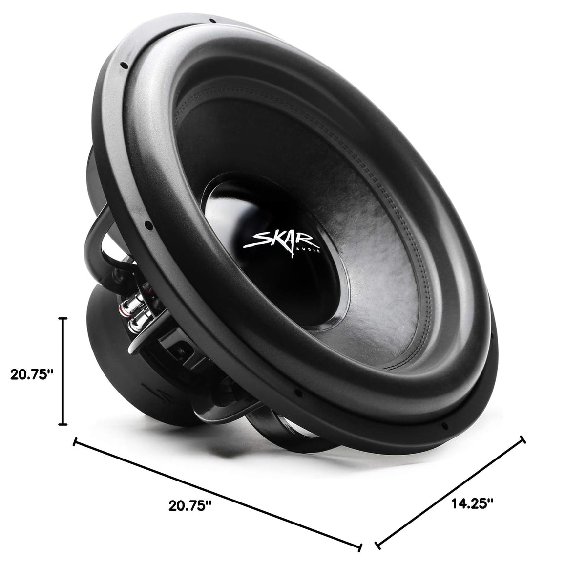 18" 2500 Watt Dual 2 Ohm Car Subwoofer V4592