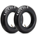 4.80/4.00-8 Replacement Tire Inner Tube with TR87 Angled Valve Pack of 2 U584