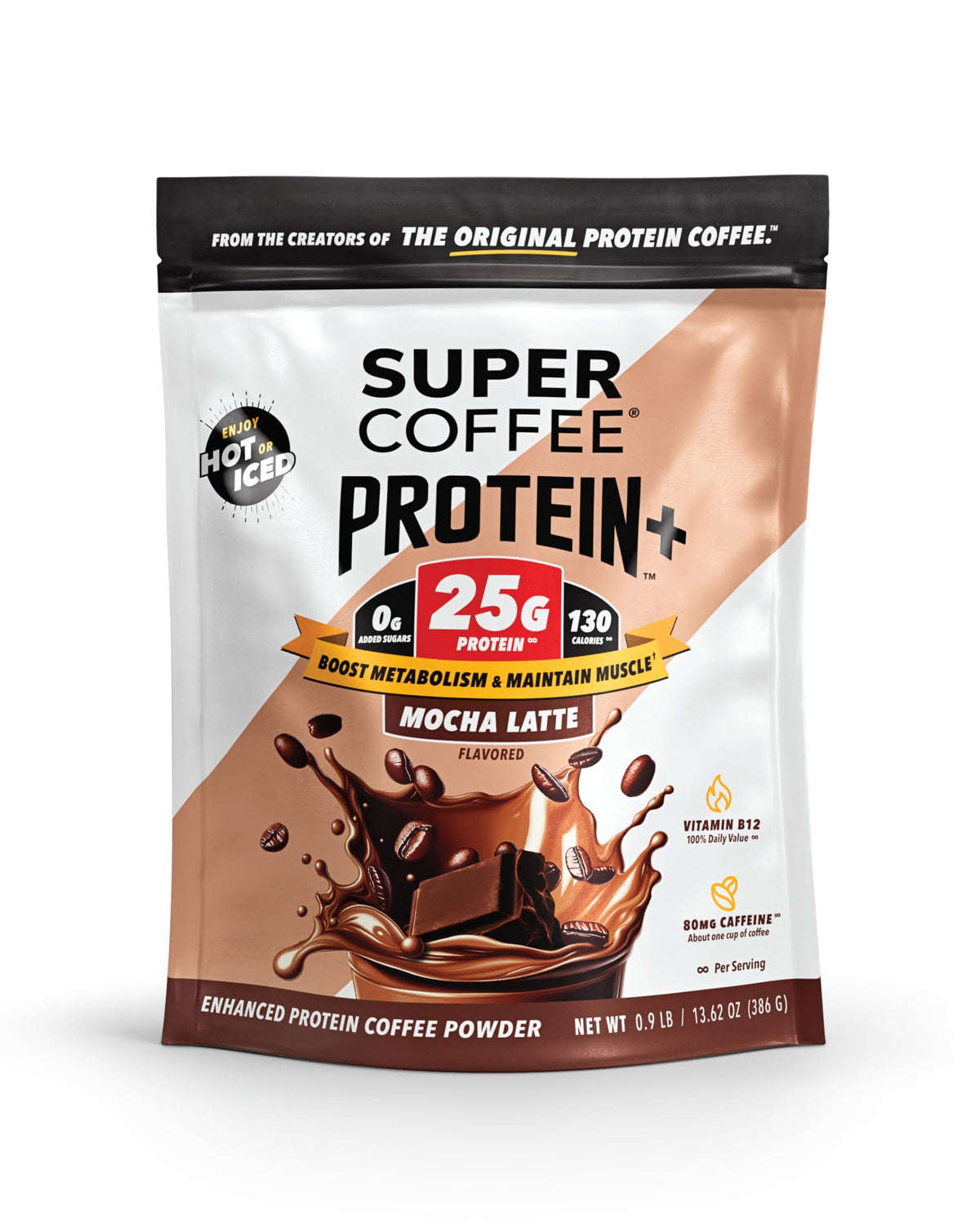 Instant Coffee Mocha 25g Protein 14oz P34918