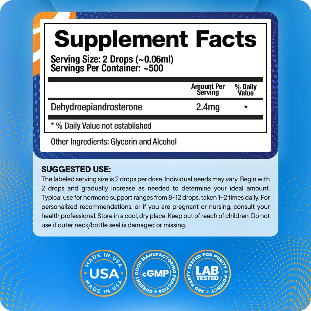 DHEA Liquid Drops 30 ml A324