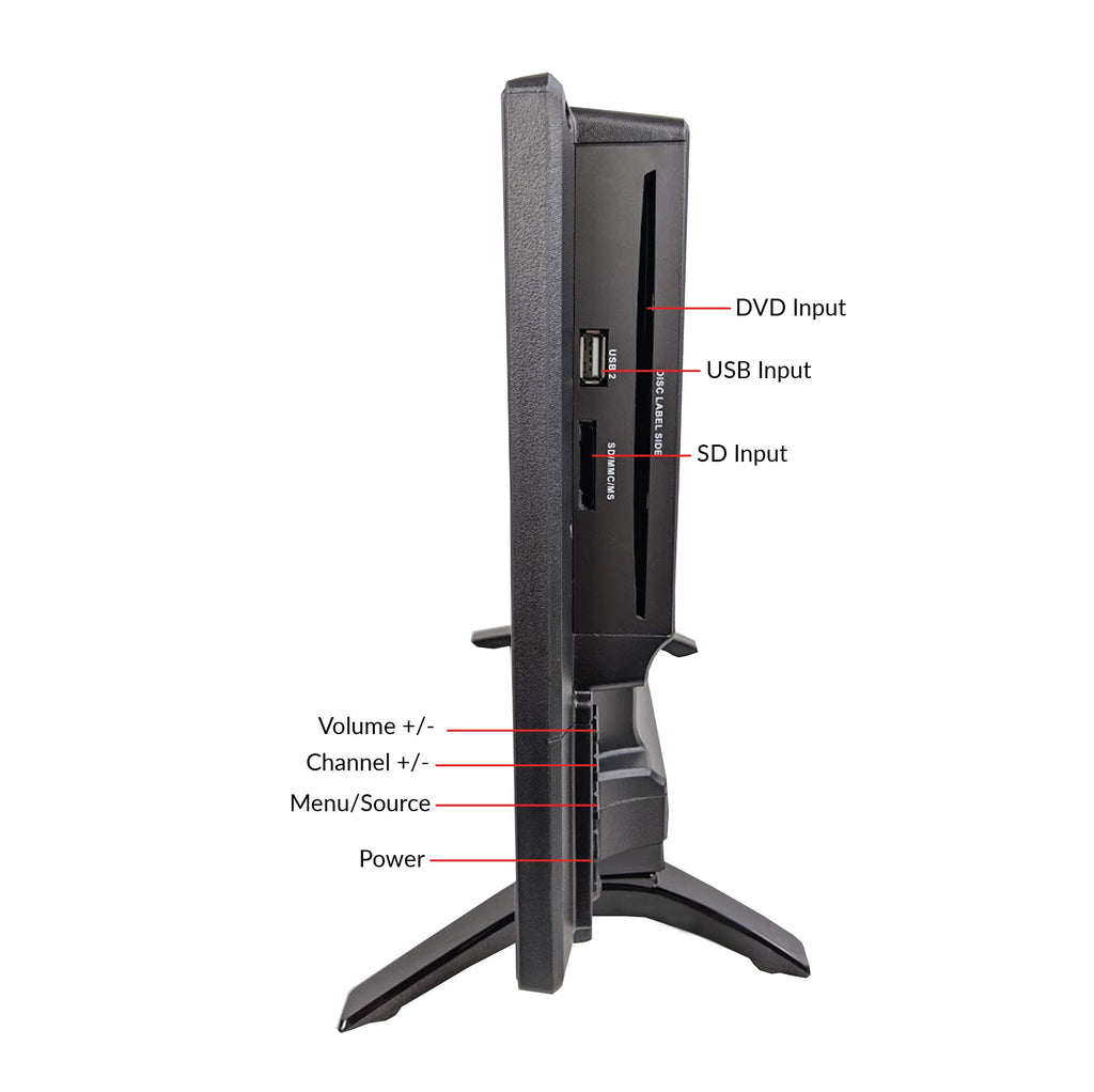 19-Inch LED HDTV with Built-in DVD Player S722