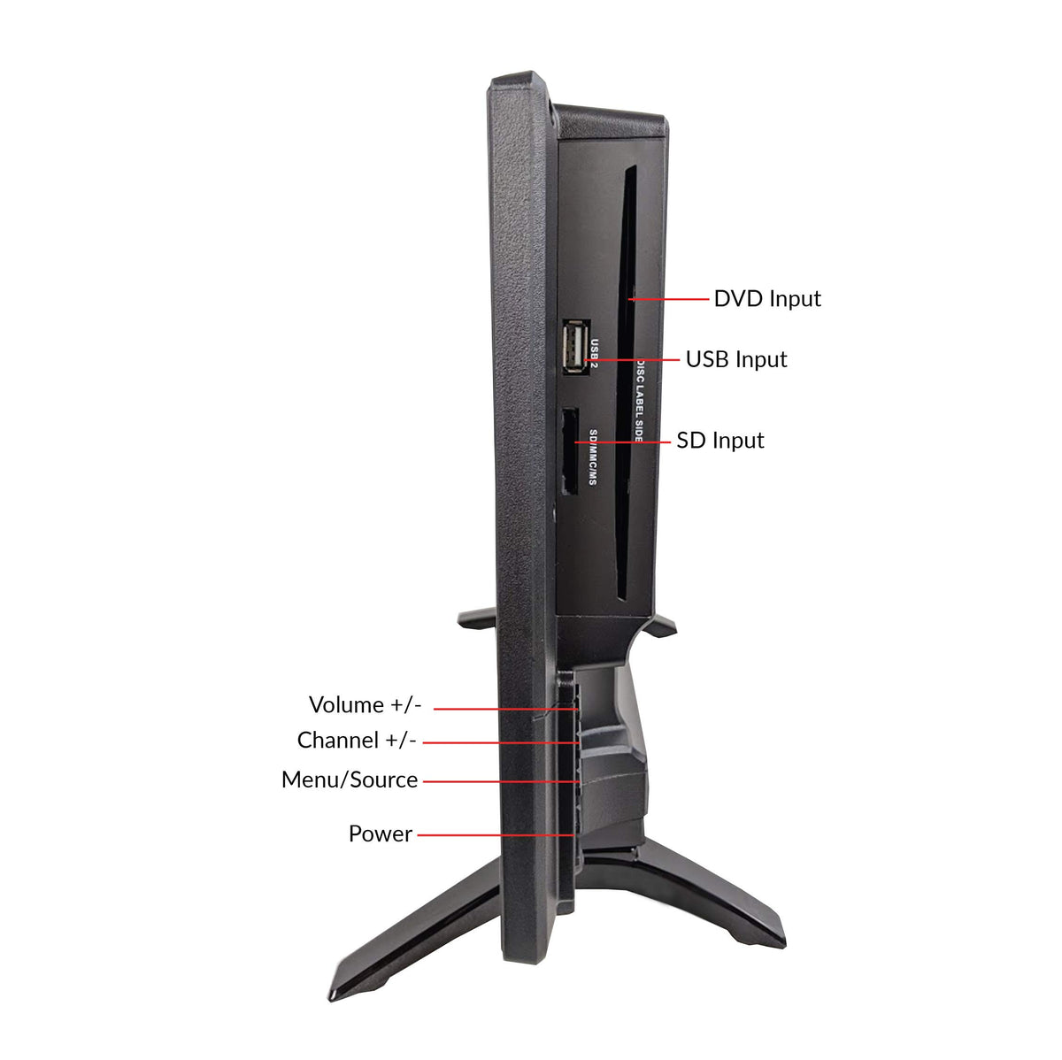19-Inch LED HDTV with Built-in DVD Player S722