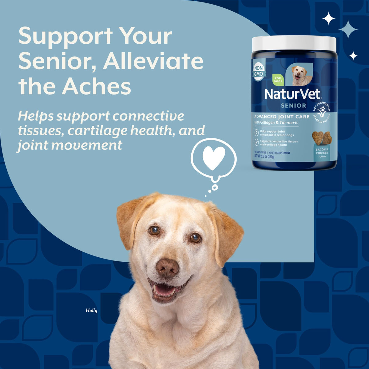 Senior Advanced Joint Health Dog Supplement 120 Ct N735571