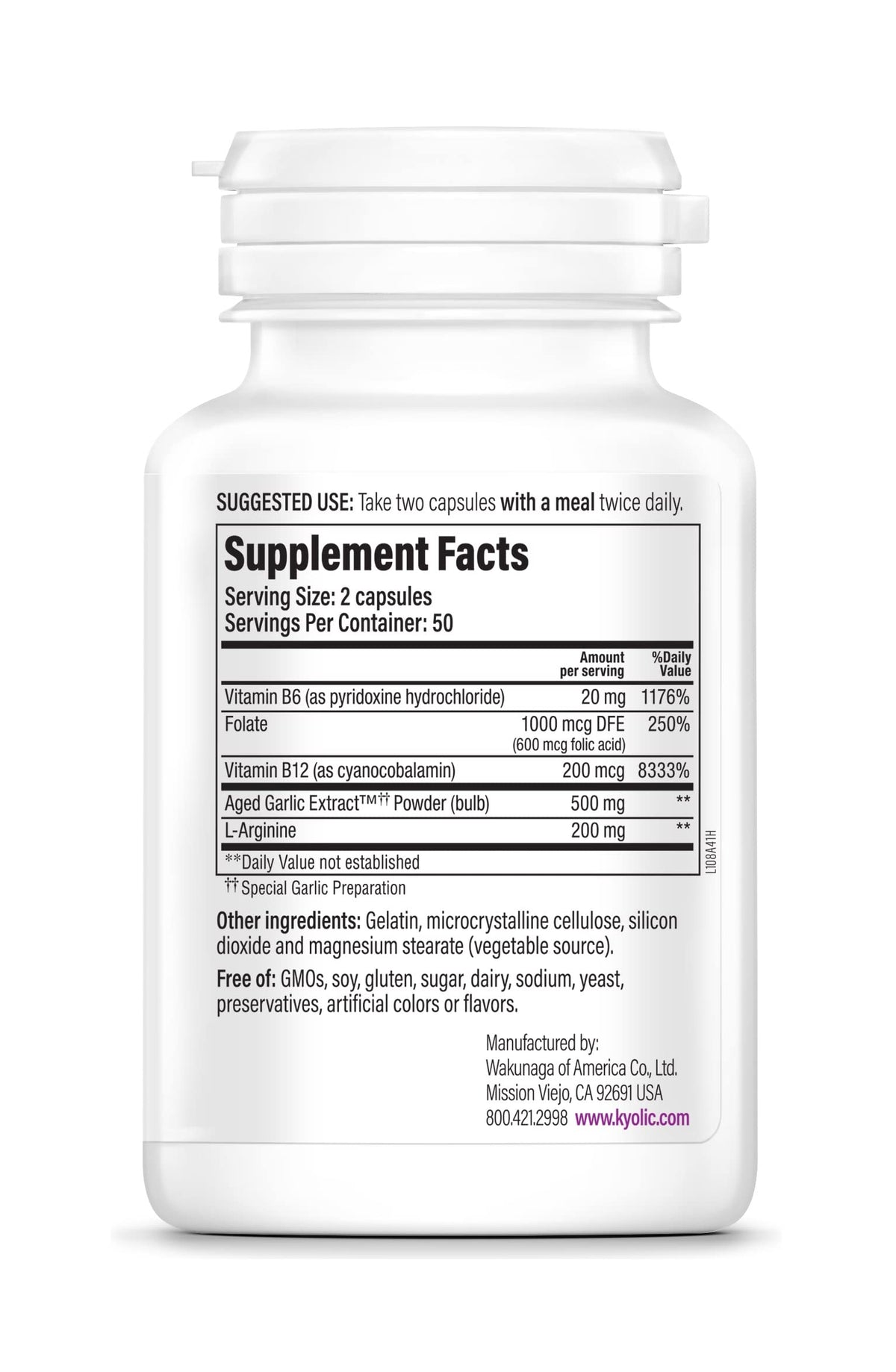 Aged Garlic Extract 100 Capsules I62459