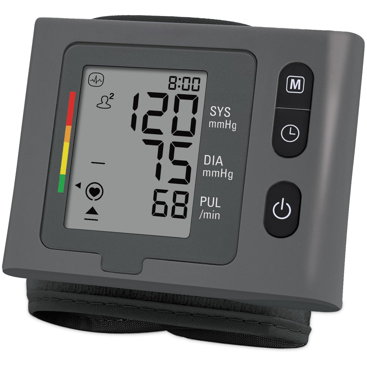 Wrist Blood Pressure Monitor, 2 Users, 198 Measurements L1232