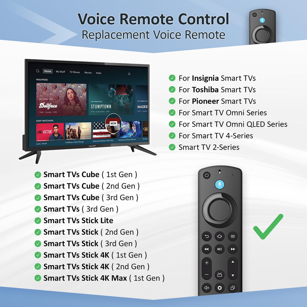 Replacement Fire Stick Remote N64339
